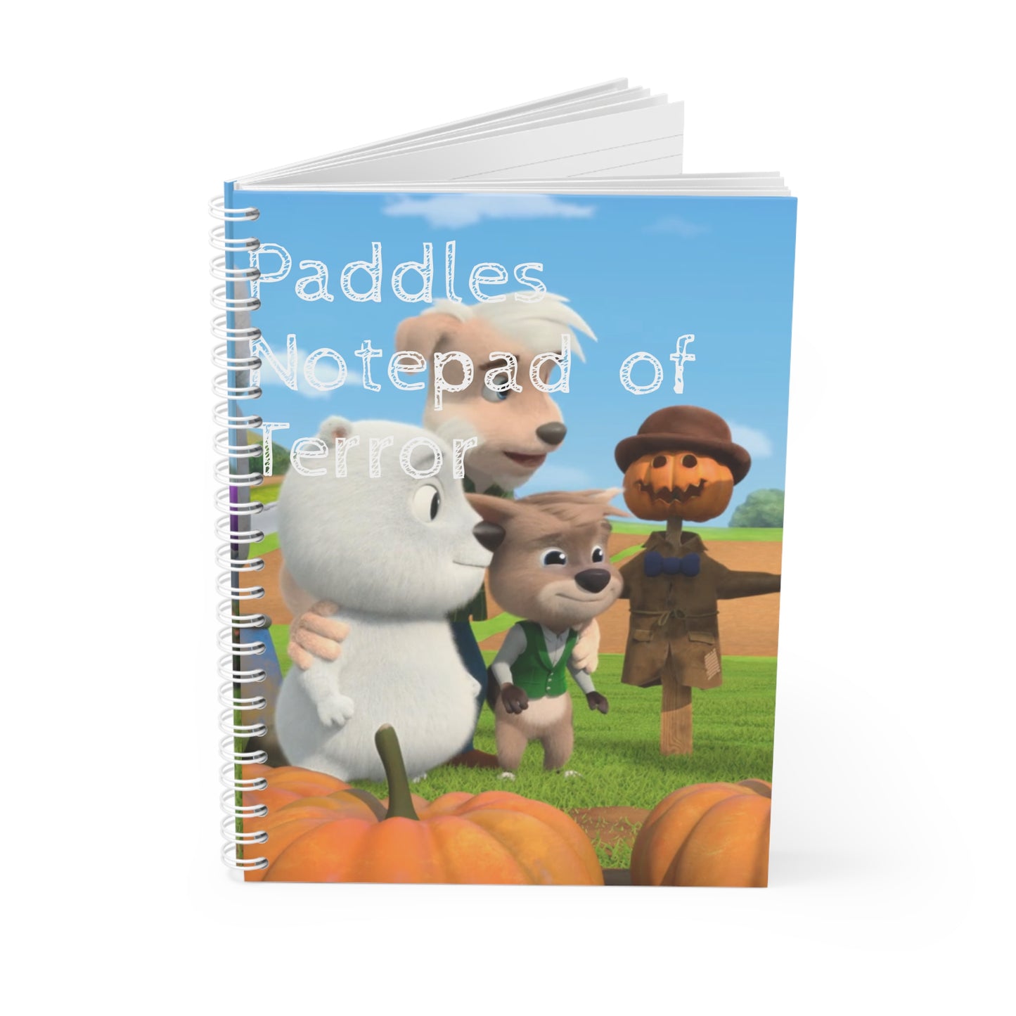 Paddles Notebook of Terror